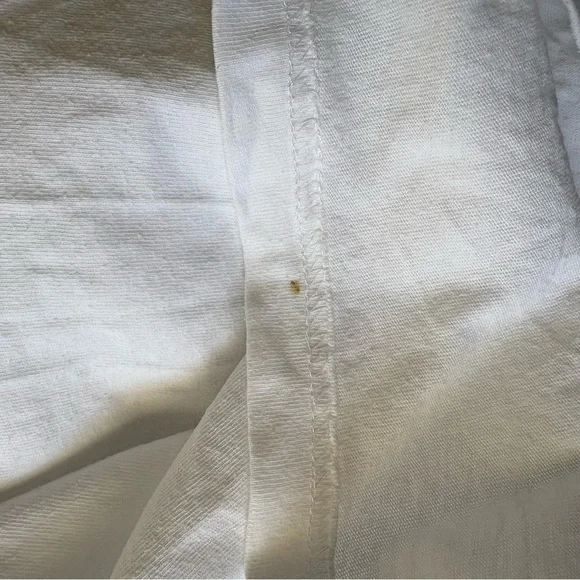 SUPREME x YOHJI YAMAMOTO sz M White Cotton Tshirt Short Sleeve Tee - Picture 5 of 9